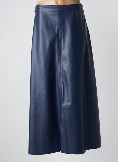 Jupe longue bleu MARIA BELLENTANI pour femme