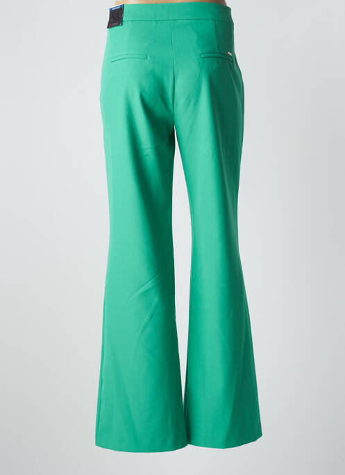 Pantalon flare vert TONI pour femme