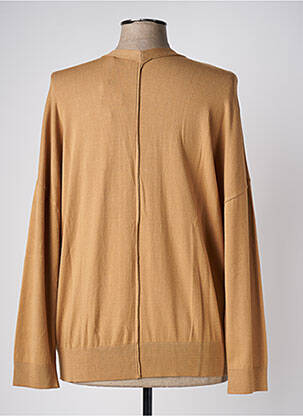 Gilet manches longues stretch beige MARIA BELLENTANI femme