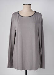 T-shirt gris MARIA BELLENTANI pour femme seconde vue