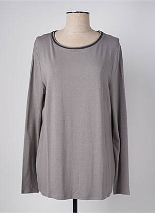 T-shirt gris MARIA BELLENTANI pour femme