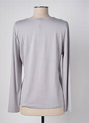 T-shirt gris MARIA BELLENTANI pour femme seconde vue