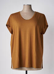 T-shirt marron MARIA BELLENTANI pour femme seconde vue