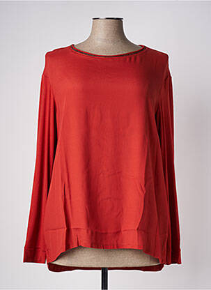 T-shirt orange MARIA BELLENTANI pour femme