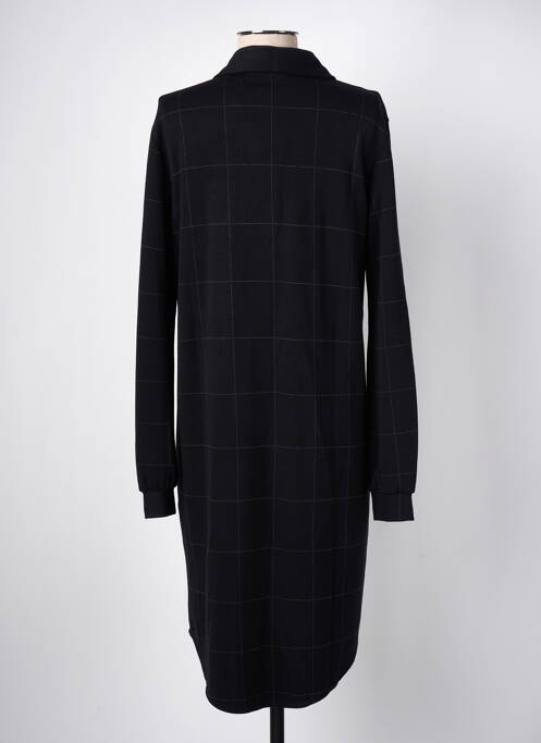 Robe mi-longue manches longues manches longues noir SITA MURT femme