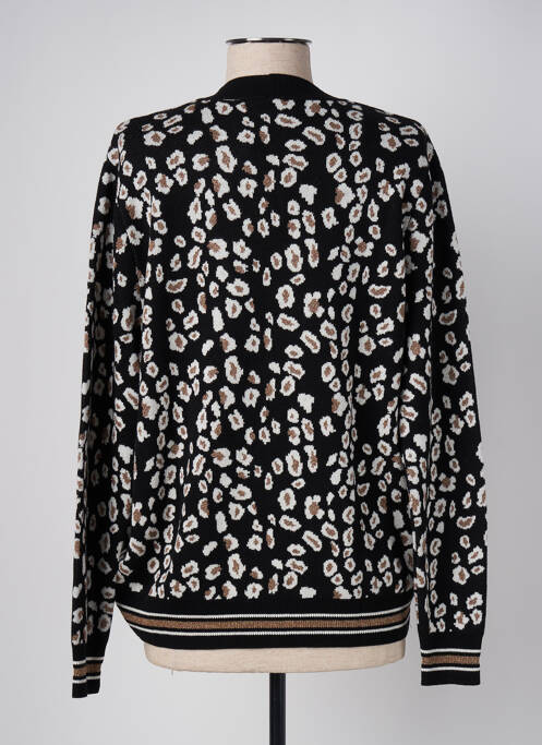 Gilet manches longues noir MARIA BELLENTANI pour femme