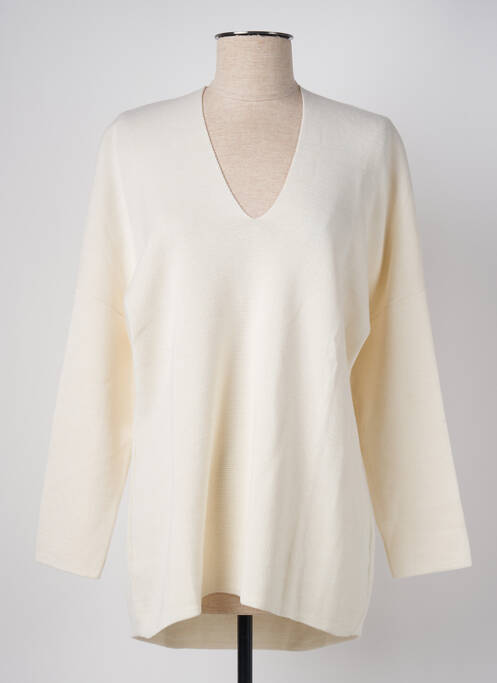 Pull beige MARIA BELLENTANI pour femme