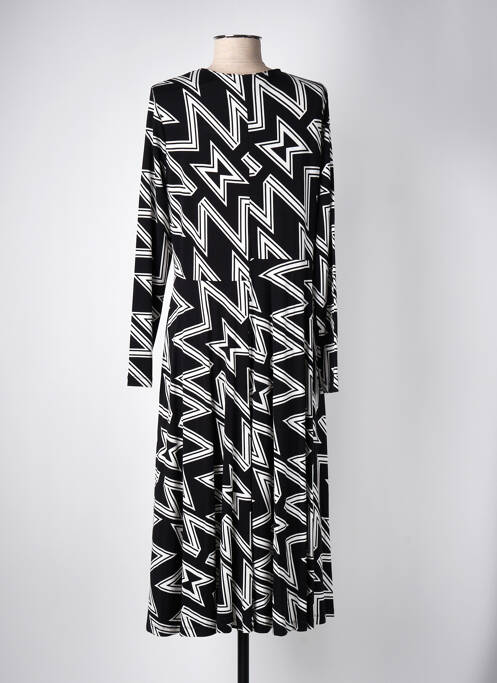 Robe longue noir MARIA BELLENTANI pour femme