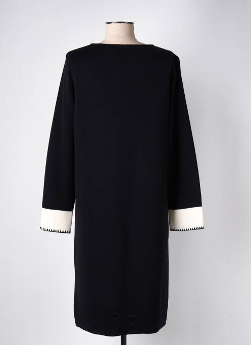 Robe mi-longue noir MARIA BELLENTANI pour femme