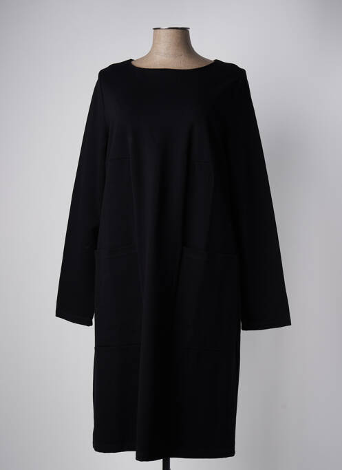 Robe mi-longue noir MARIA BELLENTANI pour femme