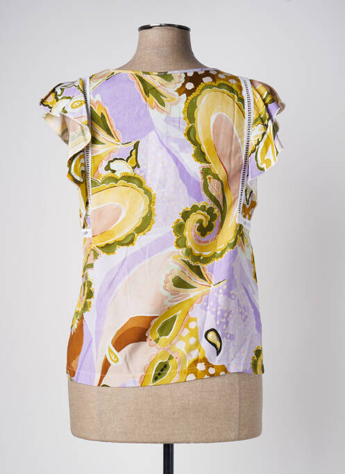 Top violet MARIA BELLENTANI pour femme