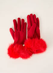 Gants rouge LOLA CASADEMUNT pour femme seconde vue