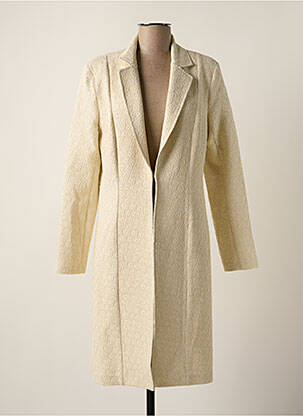 Veste chic manches longues beige FRANK LYMAN femme