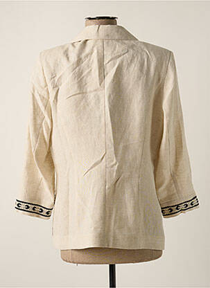 Blazer poches beige ESTEL COLLECTION femme
