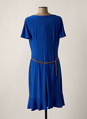 Robe mi-longue bleu FRANK LYMAN pour femme seconde vue