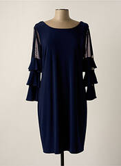 Robe mi-longue bleu FRANK LYMAN pour femme seconde vue