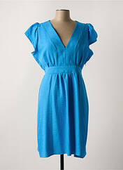 Robe mi-longue bleu MISS TIC pour femme seconde vue