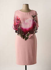 Robe mi-longue rose FRANK LYMAN pour femme seconde vue