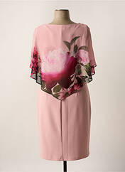 Robe mi-longue rose FRANK LYMAN pour femme seconde vue