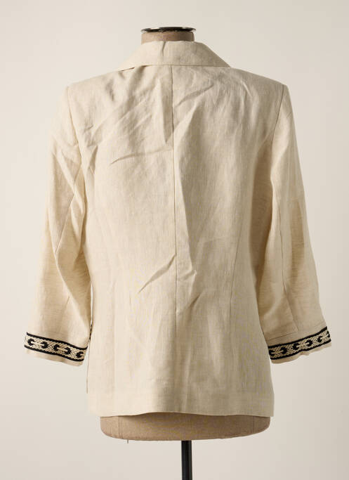 Blazer beige ESTEL COLLECTION pour femme