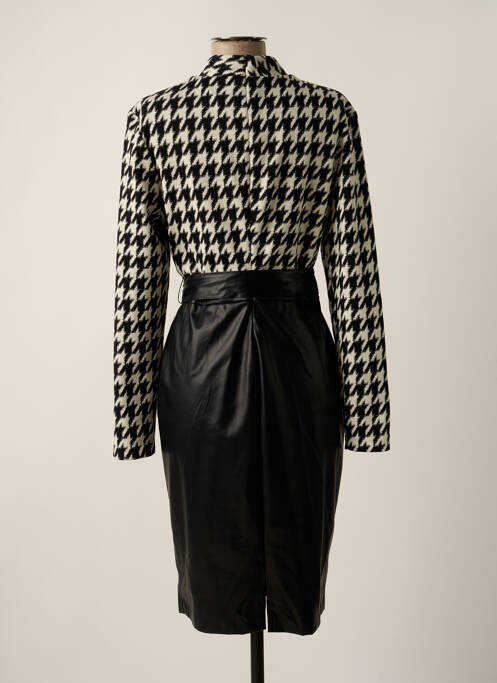 Robe mi-longue noir FRANK LYMAN pour femme