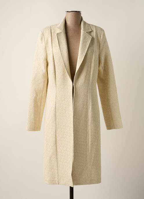 Veste chic beige FRANK LYMAN pour femme