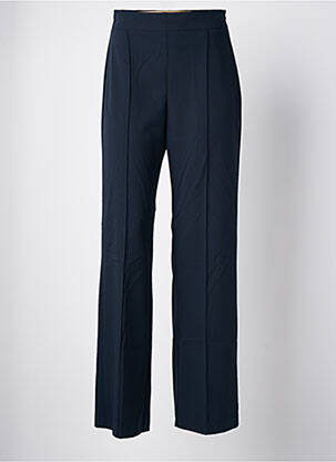 Pantalon droit coupe droite bleu CRISTINA femme