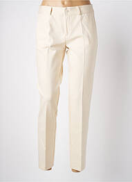 Pantalon slim poches beige ANNA SERAVALLI femme
