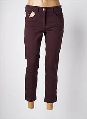 Pantalon 7/8 violet ZERRES pour femme seconde vue