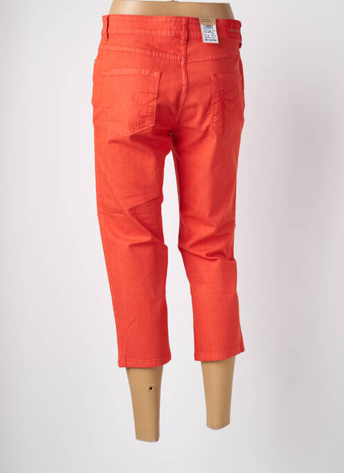 Pantacourt poches orange ZERRES femme
