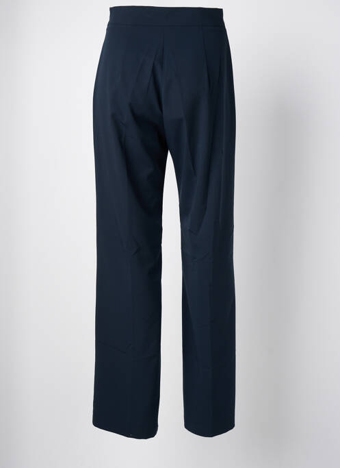 Pantalon droit bleu CRISTINA pour femme