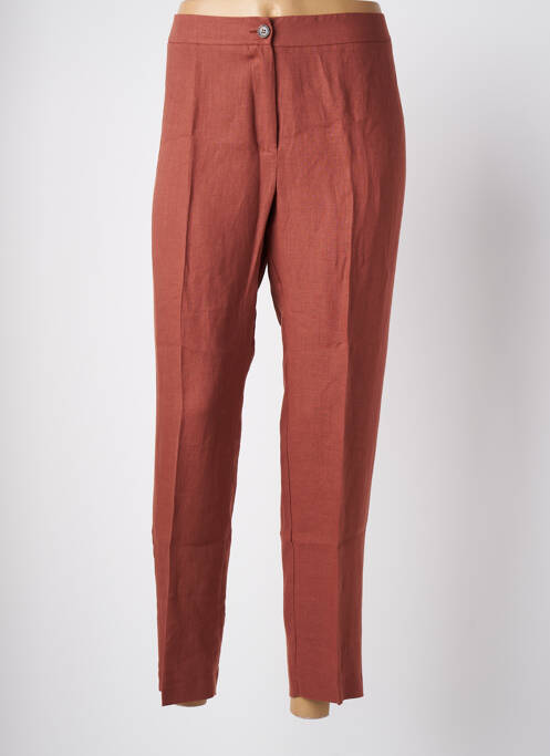 Pantalon droit marron MARINA RINALDI pour femme