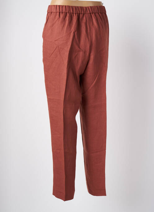 Pantalon droit marron MARINA RINALDI pour femme