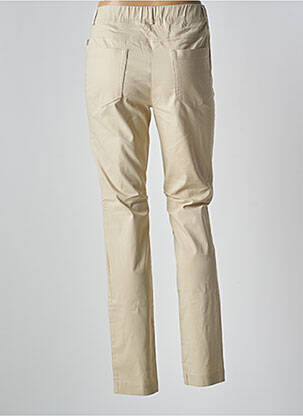 Jegging tissage denim taille normale beige ADELINA BY SCHEITER femme