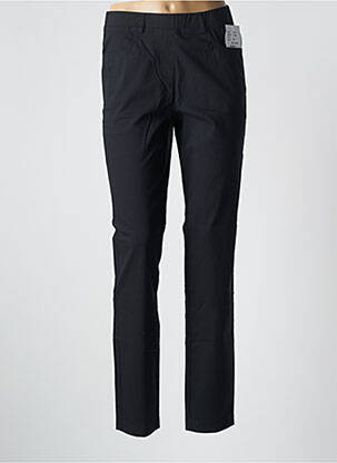 Jegging tissage denim taille normale noir ADELINA BY SCHEITER femme