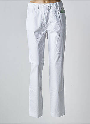 Jegging tissage denim taille normale blanc ADELINA BY SCHEITER femme