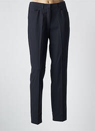 Pantalon droit stretch taille normale bleu ADELINA BY SCHEITER femme
