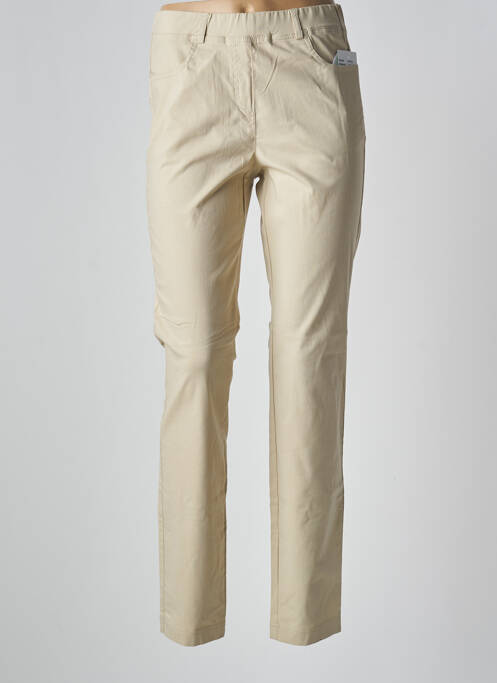 Jegging beige ADELINA BY SCHEITER pour femme