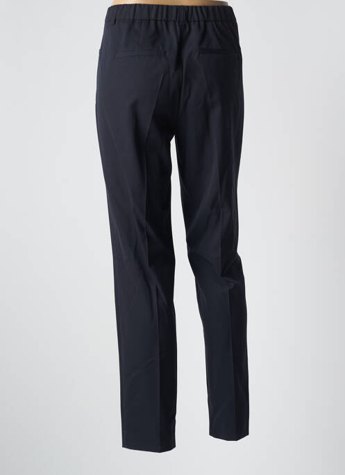 Pantalon droit bleu ADELINA BY SCHEITER pour femme