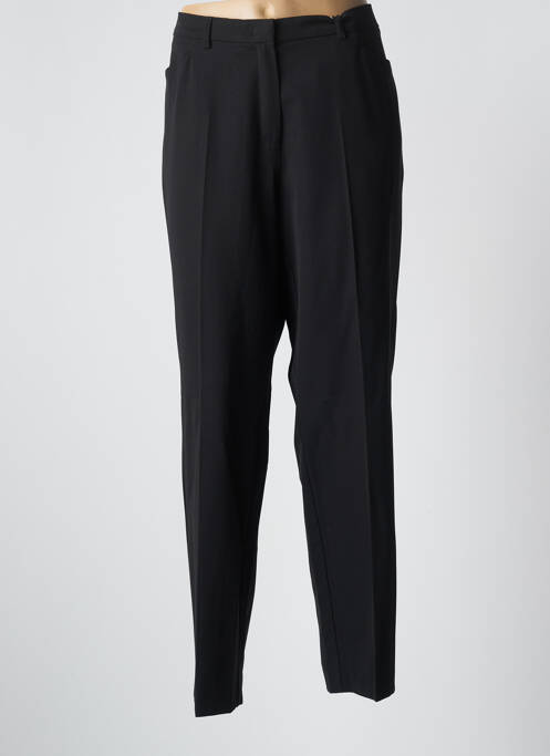 Pantalon droit noir ADELINA BY SCHEITER pour femme