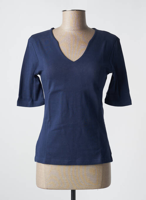 T-shirt bleu SOIE POUR SOI pour femme