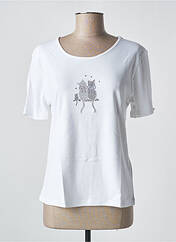 T-shirt blanc SOIE POUR SOI pour femme seconde vue