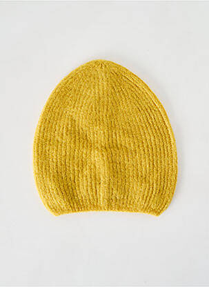 Bonnet stretch jaune ALEXANDRE LAURENT femme