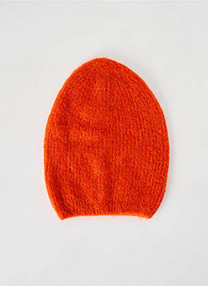 Bonnet orange ALEXANDRE LAURENT pour femme