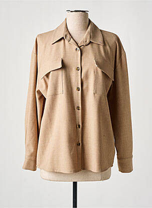 Veste chic poches beige SCARLET ROOS femme