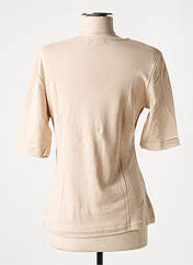 T-shirt beige SOIE POUR SOI pour femme seconde vue