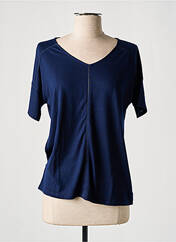 T-shirt bleu SOIE POUR SOI pour femme seconde vue