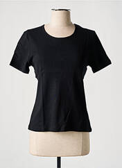 T-shirt noir SOIE POUR SOI pour femme seconde vue