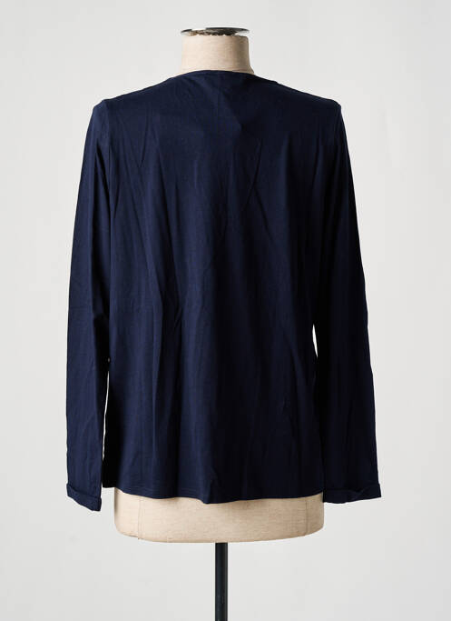 Top col rond manches longues bleu GERARD DAREL femme