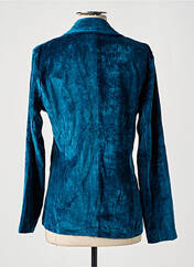 Blazer bleu MAJESTIC FILATURES pour femme seconde vue